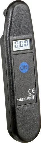 GARAGE 75560 - Digitaler Reifendruckprüfer bis 7 bar - Präziser digitaler Reifendruckprüfer für KFZ, Motorrad und Fahrrad. Hohe Genauigkeit mit LCD-Anzeige, akustischem Signal und automatischer Abschalttechnik für energiesparenden Einsatz.