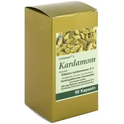 Kardamom Kapseln - Apotheke - Arzneimittel zur Unterstützung der Verdauung, erhältlich in Ihrer Versandapotheke www.apolux.de, apothekenpflichtig.