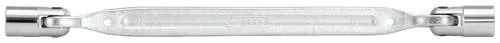KS Tools 517.0306 5170306 Doppel-Gelenkschlüssel 18 - 19mm Abtrieb Innen-Sechskant 273mm 1St.