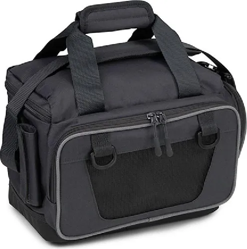 Fox Rage Medium Lure Carryall - Angeltasche für Kunstköder - Praktische Angeltasche mit Staufachlösung im Deckel, 4 flachen Mediumboxen im Hauptfach und Rutenhalter. Ideal für Raubfischangler, Maße: 30x24x26cm.