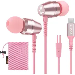 USB-C In-Ear Kopfhörer mit Mikrofon – Klarer Sound & Hoher Tragekomfort für Alltag und Arbeit - Die USB-C In-Ear Kopfhörer überzeugen mit klarer Klangwiedergabe und ergonomischem Design. Ideal für lange Nutzung, Meetings und Unterwegs – ganz ohne Ladeprobleme dank kabelgebundener Verbindung.