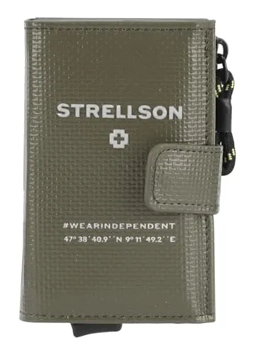Strellson Herren E-cage Stockwell 2.0 C-Four Kreditkartenhalter - Kreditkartenhülle aus hochwertigem Synthetik, stilvoll und praktisch für Erwachsene, perfekt für den sicheren Transport Ihrer Karten.