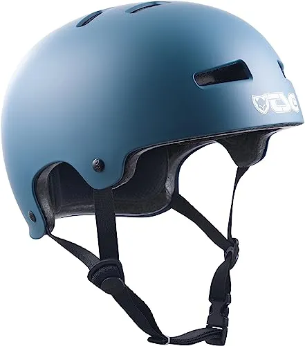TSG Evolution Solid Color Helm blau