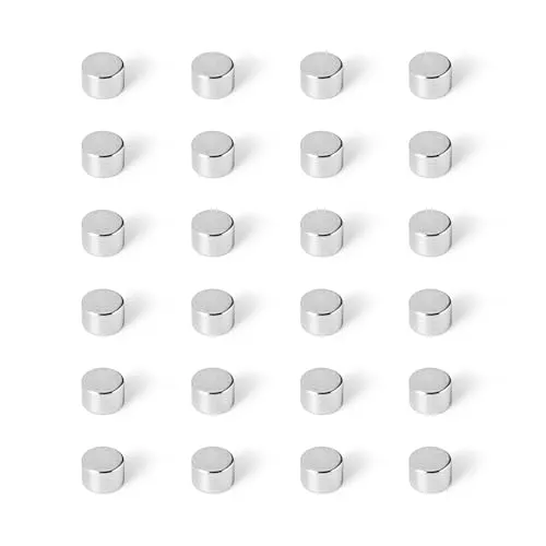 Strong Magnets Neodym Magnet - Rund 6 x 3 mm - 20 Stück - Extra stark, hält bis 880g - Für Magnettafel, Kühlschrank, Whiteboard, Pinnwand, Büro