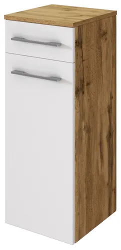 Held Möbel Unterschrank Livorno 30 cm - Badezimmerschrank in modernem Design, ideal für kleine Räume mit 30 cm Breite und praktischen Stauraum.