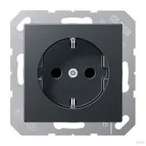 Jung SCHUKO-Steckdose anthrazit matt A 1520 BF KI ANM A1520BFKIANM