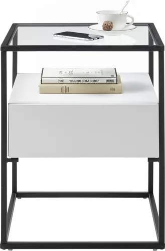 Couchtisch Evora mit Glasplatte