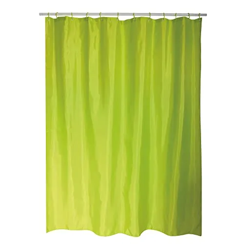 MSV Anti-Schimmel Duschvorhang in grün von MSV