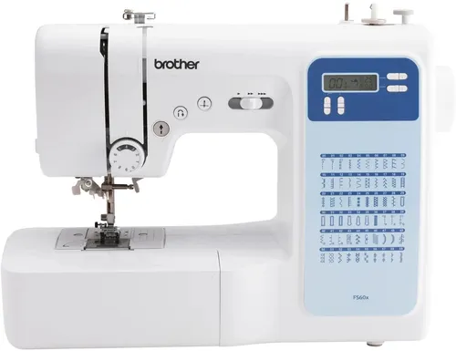 Brother FS60X Nähmaschine - Manuelle Elektro-Nähmaschine, vielseitig einsetzbar für kreative Projekte und einfache Handhabung