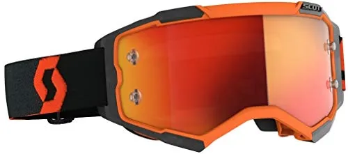 Scott Goggle Fury orange/schwarz - Hochleistungs-Sportbrille - Sportbrillen mit ultraweitem Sichtfeld, SCOTT Lens Lock System und NoFog™ Anti-Fog-Beschichtung für klare Sicht bei jedem Wetter.