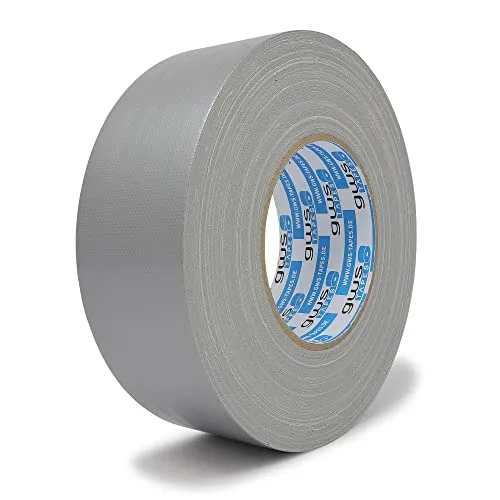 gws Premium Gewebeband, Panzertape mit exzellenter Klebkraft, UV-beständig, wasserfestes Packatape, 80 Mesh-Gewebe, Gewebeklebeband zur vielseitigen Anwendung (1, silber, 50 m x 50 mm)