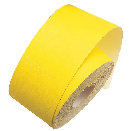 mako Korund-Schleifpapierrolle K120 - 50m x 11 cm - Hochwertiges Schleifpapier für präzises Schleifen und eine gleichmäßige Oberfläche. Ideal für den professionellen Einsatz in der Holz- und Metallbearbeitung.