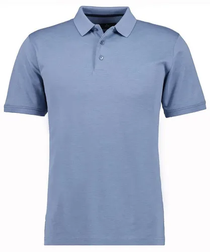 RAGMAN Poloshirt für Herren, Gr. XL, blau - Herren-Shirts aus 70% Baumwolle und 30% Polyester, ideal für Business und Freizeit mit modernem, körpernahem Schnitt.