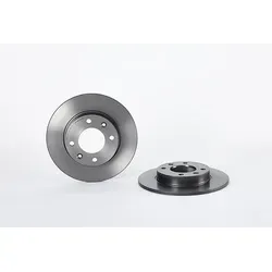 BREMBO Bremsscheibe für PEUGEOT und CITROËN - Hochwertige voll beschichtete Bremsscheibe mit 247 mm Durchmesser, ideal für Hinterachse, sorgt für optimale Bremsleistung und Sicherheit bei Fahrzeugen mit ESP.