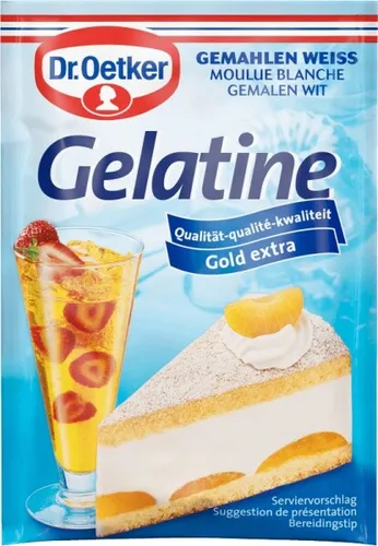 Dr. Oetker Gelatine gemahlen weiß 3er Pack 27g von Dr. Oetker