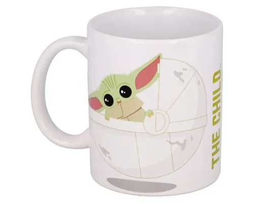 Produktbild Star Wars Trinkflasche The Mandalorian Tasse 325ml Baby Yoda Keramikbecher im Geschenkset