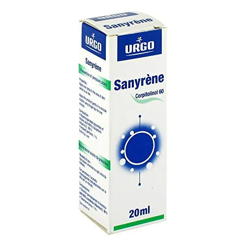 Sanyrene 20 ML Hautpflegeöl - Arzneimittel zur Prävention von Druckgeschwüren und Hautschäden durch Schutzmasken, mit hautpflegenden Fettsäuren für geschmeidige Haut.