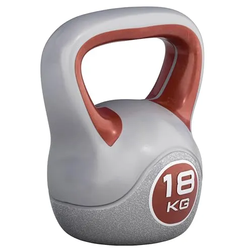 GORILLA SPORTS® Kettlebell - Verschiedene Gewichtsklassen für effektives Krafttraining - Kettlebells in 2kg bis 20kg, ideal für Body-Shaping und Muskelaufbau. Mit Kunststoffhülle für bodenschonendes Training und gelenkschonende Übungen.