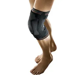 SPORLASTIC Kniebandage Sporlastic Genu-Hit GS mit Gelenkschienen schwarz - Bandagen für optimalen Halt und Stabilität des Knies, ideal bei Verletzungen oder zur Prävention während sportlicher Aktivitäten.