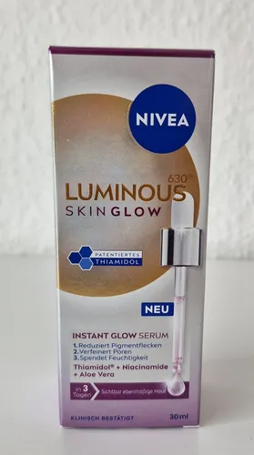 NIVEA Serum Luminous 630 Skin Glow Instant *NEU* 30 ml *Thiamidol Niacinamid*