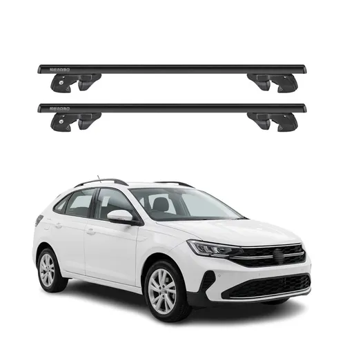 OMAC Dachträger für VW Taigo 2021-2026 – Aluminium, abnehmbar, 90kg, schwarz