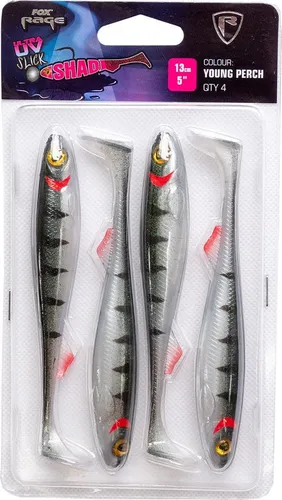 Fox Rage Slick Shad 4er Pack 13cm 5