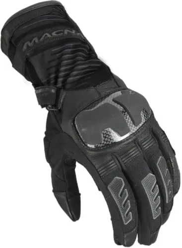 Macna Tempo 2.0 Motorradhandschuhe XL schwarz - Hochwertige Motorradhandschuhe mit langer Stulpe, verstärkter Handfläche und robustem Knöchelprotektor für optimalen Schutz und Komfort beim Fahren.