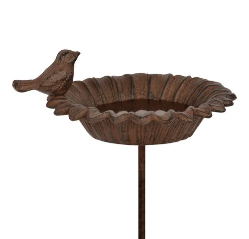 Dekowunder Vogeltränke Elegante Vogeltränke auf einem Stab. Die Oase für gefiederte Freunde