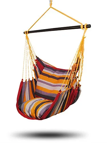 Hängesessel Karibik XXL – Entspannung Pur - Hängesessel für Garten und Zuhause, bietet flexiblen Sitzkomfort und ein unbeschwertes Schwebegefühl – ideal zum Entspannen und Träumen.
