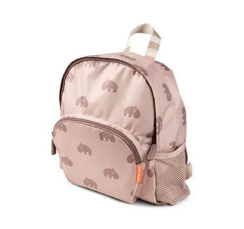 Done by Deer Kinderrucksack 5 l - Rosa - Schulranzen für Kinder ab 12 Monaten, sportliches Design mit Brustgurt, ideal für den Kindergarten und Ausflüge.