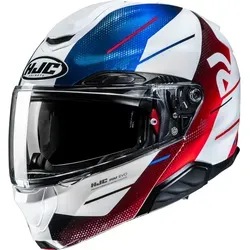 HJC RPHA 91 BLAT MC21 Modularer Motorradhelm M - Motorradhelm mit Integrated Matrix-Schale für optimale Stoßfestigkeit und Komfort. Aerodynamisches Design und umfangreiche Belüftung für Stabilität und frische Luft bei hohen Geschwindigkeiten.