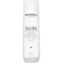 Goldwell Dualsenses Silver Shampoo 250 ml - Silber Shampoo für kühles, strahlendes Haar. Entfernt Gelbstich und sorgt für lebendige Farbtiefe. Ideal für gefärbtes oder blondiertes Haar.