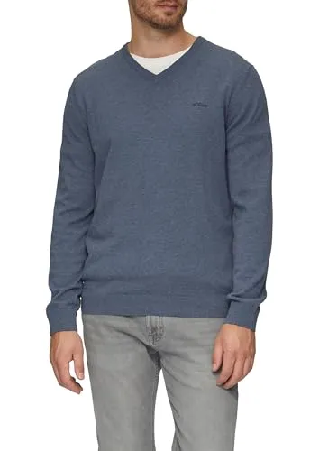 s.Oliver Strickpullover mit Logo-Stickerei