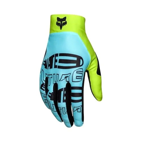 Fox Racing Flexair Glove Elevated – Minimalistische, leichte Handschuhe mit außergewöhnlicher Passform, dehnbaren Mesh-Fingerzwickeln, Touchscreen, für optimalen Komfort. Farbe: Black, Größe: L