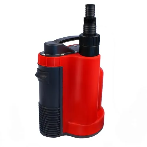 Grafner Schmutzwasser-Tauchpumpe 750W - Wasserpumpen, leistungsstark mit 750W und 10500 l/h Fördermenge, flachsaugend bis 1mm, ideal für Keller und Pools, automatischer Schwimmschalter für bequemen Betrieb.