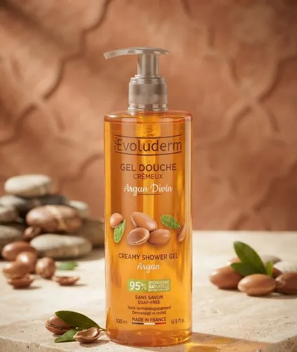 EVOLUDERM Creamy Shower Gel Argan 500 ml