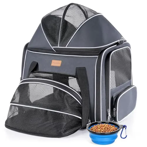 Morpilot Katzentransportbox Dunkelgrau 44x31x34cm