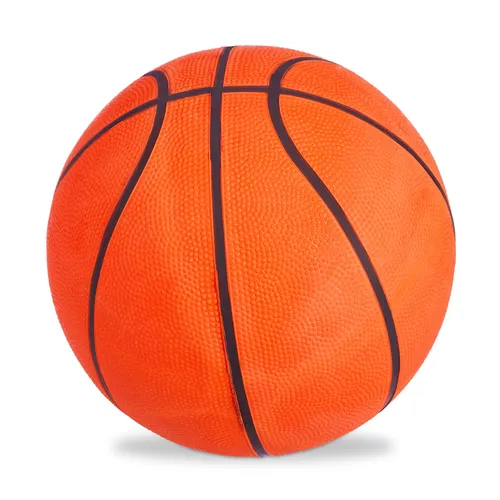 Basketball Größe 7 Gummibasketball Trainingsball - 10 Stück mit optimaler Griffigkeit - Bälle für Basketballtraining, 10 Stück in leuchtendem Orange, ideal für drinnen und draußen, bietet hervorragende Griffigkeit für präzise Würfe.