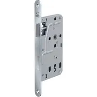 BASI Zimmertürschloss ES 927 BB DIN Rechts Rundstulp 20 mm Edelstahl Falle Kunststoff Riegel Aluminium 1 Schlüssel 9270-5518