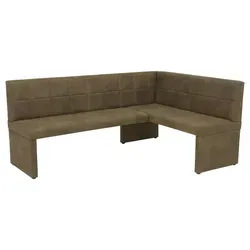 HELA Eckbank MELANIE, Vintage Optik braun in beige von Hela