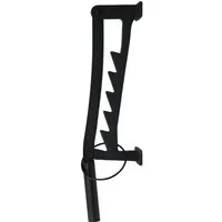 PROREGAL Holzspalter Manuell Zur Wandmontage Mit 2 Griffen Handholzspalter Brennholzspalter Anzündholz Spalter Wandhalterung Handholzspalter