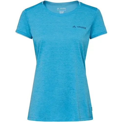 VAUDE Damen Wo Essential T-Shirt - Funktionelles Damen T-Shirt mit hohem Tragekomfort. Pflegeleicht und schnelltrocknend – ideal für sommerliche Aktivitäten. Genießen Sie Bewegungsfreiheit und Stil in einem!