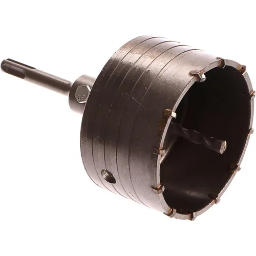 Produktbild Geko G40005 Hohlhammerbohrer, 100 mm Bohrkrone Dosenbohrer SDS Plus