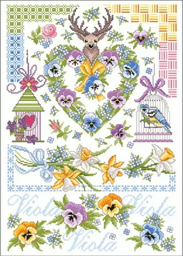 Stick-, Strick- & Häkelmuster von Lindner´s Kreuzstiche