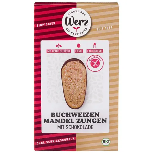 Werz Buchweizen Mandel-Zungen glutenfrei von WERZ