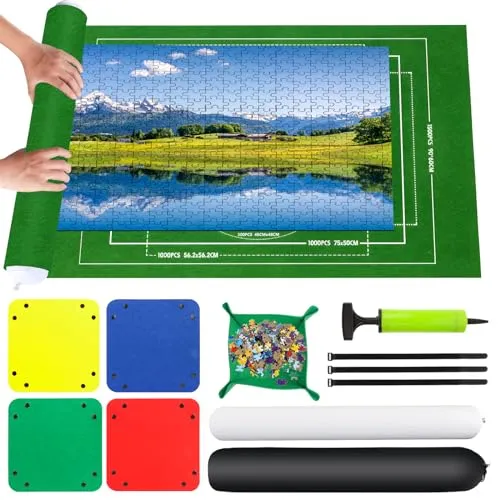 VFANDV Puzzlematte für 500, 1000, 1500 Teile