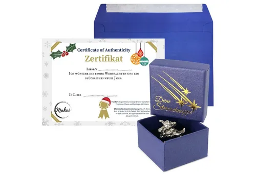 Makai Edelstein Eisenmeteorit Sternschnuppe echter Meteorit, ca. 15g