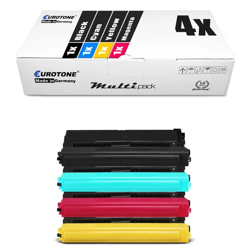 4x Toner f�r Brother HL-L 8260 8360 CDW, TN-423 TN423 CMYK