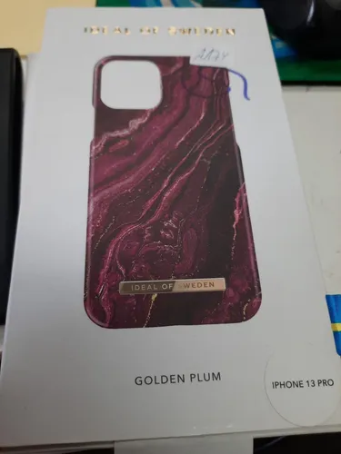 IDEAL OF SWEDEN Schutzhülle Apple iPhone 13 Pro Fashion Cover Golden Plum lila