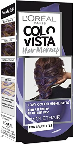 L'OrÃal Paris L'Oréal Paris Colovista Hair Makeup 1-Day-Color-Highlights 16 violethair